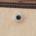 Hermes 02 Garden Party Toilet Ash Buffalo Tote Beige Brown PM 36 — view 7
