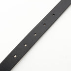 Dior CD Logo 30 Toronto Montaigne 20 Slim Smooth Calfskin Reversible Belt White — view 6