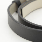 Dior CD Logo 30 Toronto Montaigne 20 Slim Smooth Calfskin Reversible Belt White — view 5