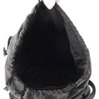 Prada Tessuto Nylon Logo Backpack Black — view 6
