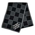 Louis Vuitton Scarf Damier Heritage Noir Black Wool Marque