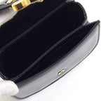 Celine Shoulder Bag Mini Besace Clair Black Patent Calfskin Gold — view 6