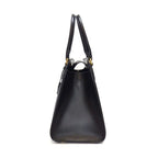 Prada Tote Shoulder Bag 2-Way Black Saffiano Leather Gold — view 3