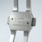 Cartier Watch Santos LM Date Square Silver Opa Line Dial SS Automatic Winding — view 5