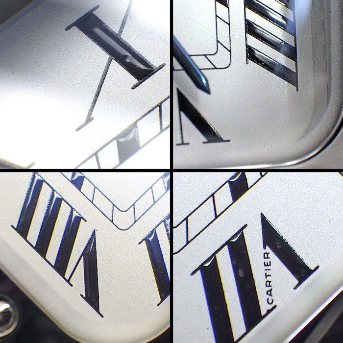 Cartier Watch Santos LM Date Square Silver Opa Line Dial SS Automatic Winding — view 8