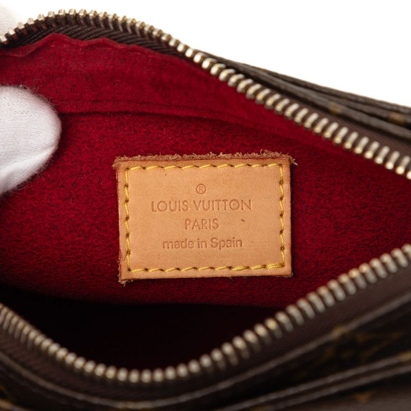 Louis Vuitton Monogram Viva Cite PM Crossbody Shoulder Bag Brown Leather — view 5