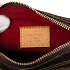 Louis Vuitton Monogram Viva Cite PM Crossbody Shoulder Bag Brown Leather — view 5