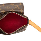 Louis Vuitton Monogram Viva Cite PM Crossbody Shoulder Bag Brown Leather — view 4