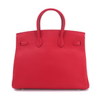 Hermes Birkin 35 Epsom Rouge Casac Hand Bag Gold — view 3