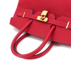 Hermes Birkin 35 Epsom Rouge Casac Hand Bag Gold — view 6