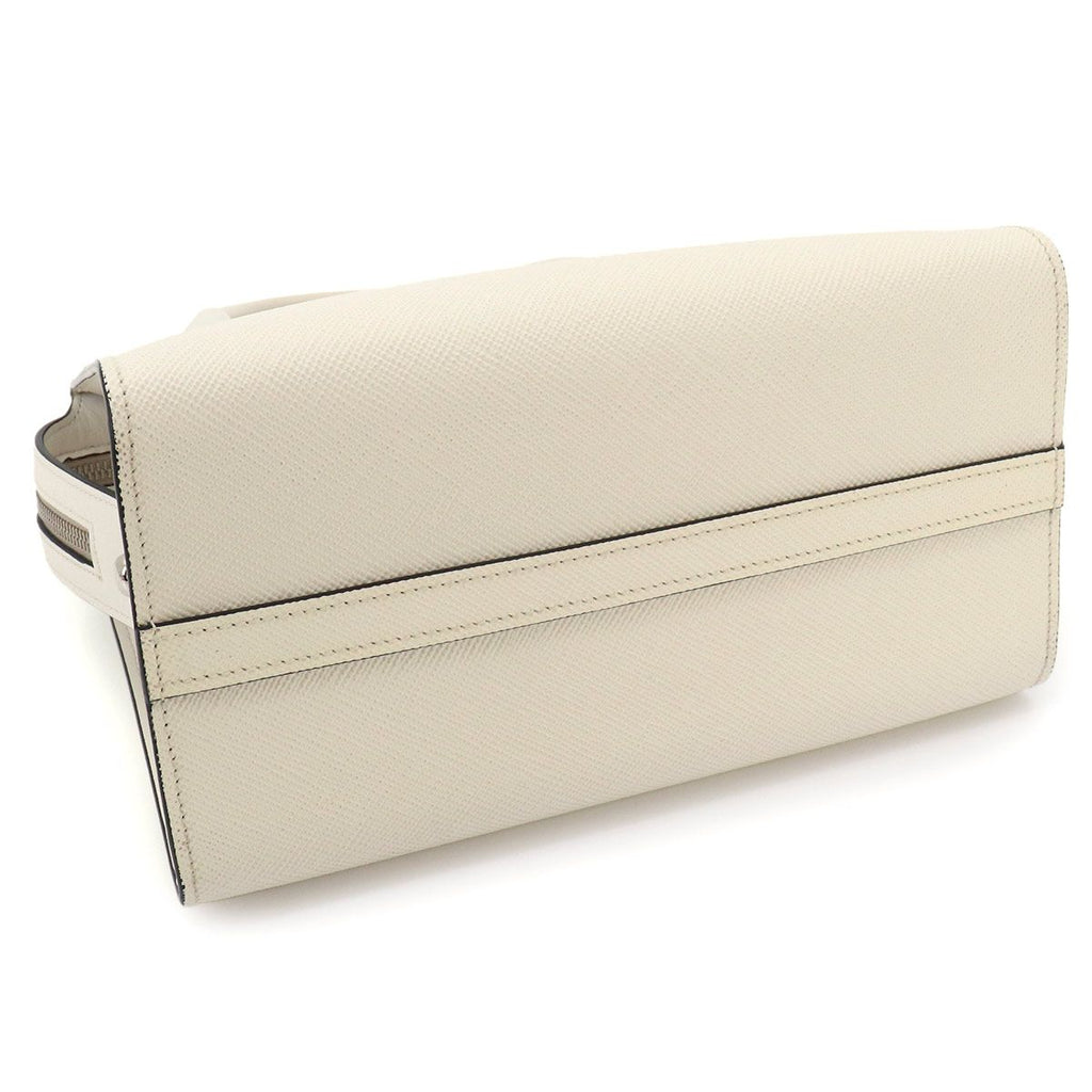 Prada Saffiano 2-Way Leather White Shoulder — view 4