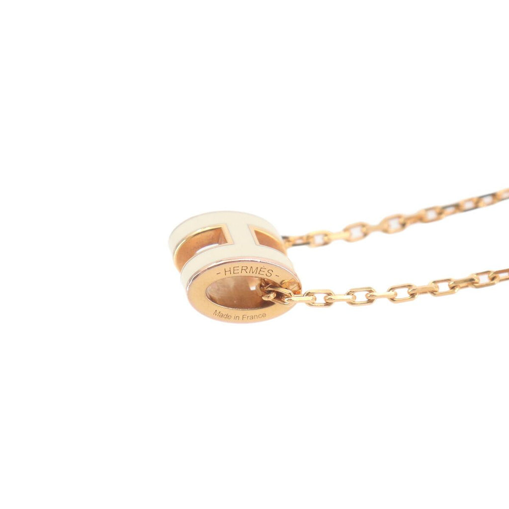 Hermes Mini Pop Necklace White Gold — view 5