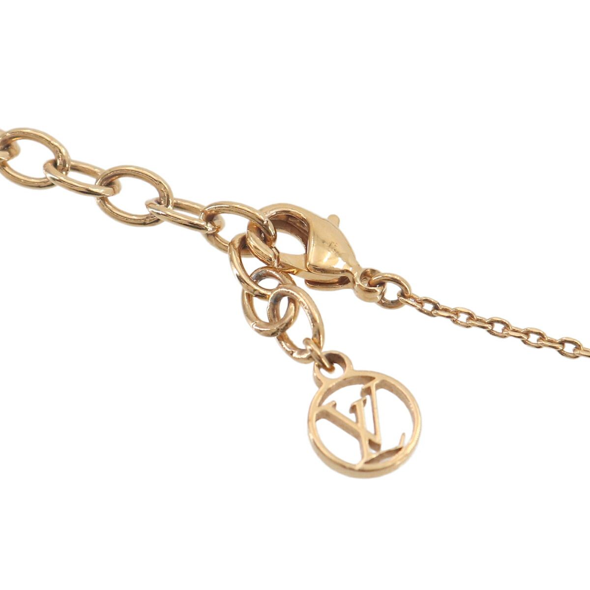 Louis Vuitton Necklace Petit Gold Rhinestone — view 4