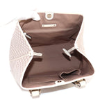 Celine Macadam Tote Canvas Leather Beige White Gold — view 7