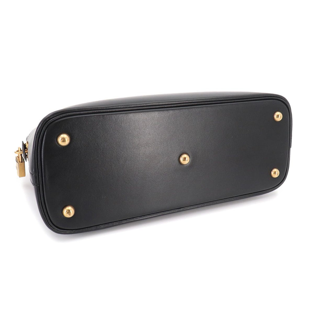 Hermes Bolide 31 2-Way Bag Box Calf Black Vintage — view 4