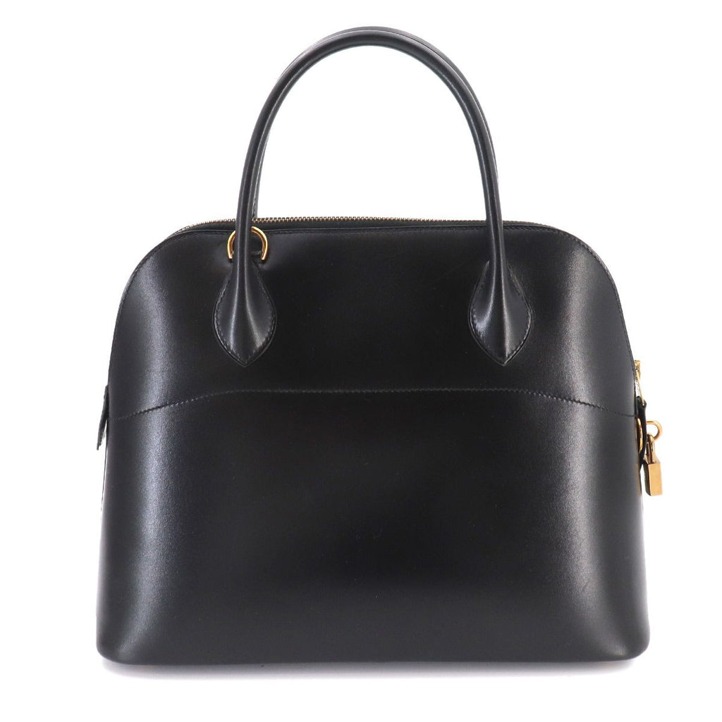 Hermes Bolide 31 2-Way Bag Box Calf Black Vintage — view 2