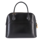Hermes Bolide 31 2-Way Bag Box Calf Black Vintage — view 2