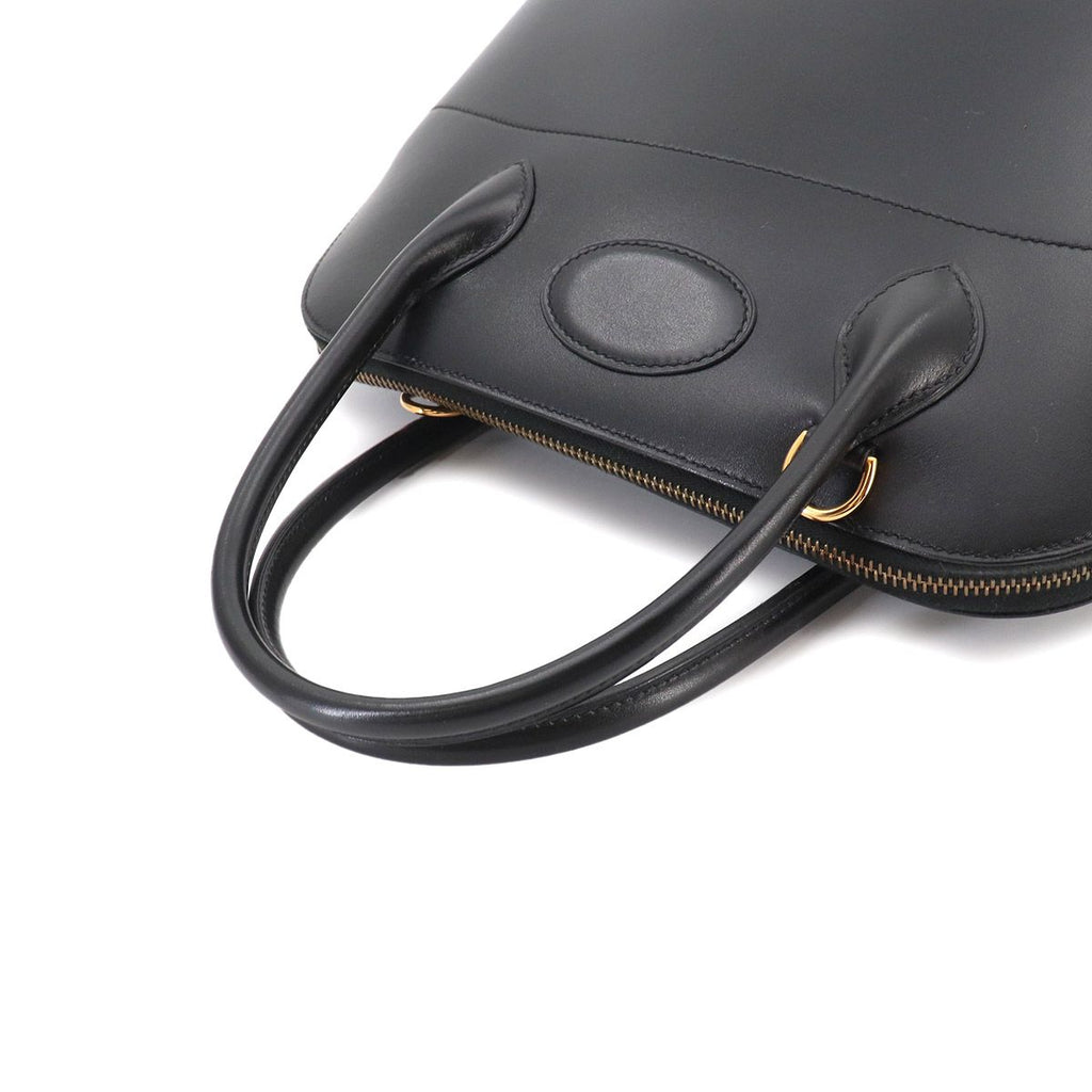 Hermes Bolide 31 2-Way Bag Box Calf Black Vintage — view 5