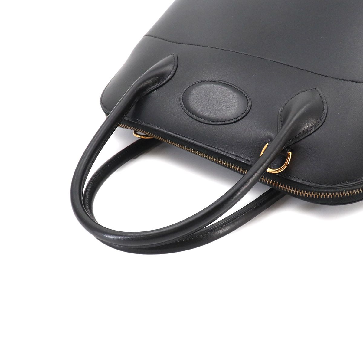 Hermes Bolide 31 2-Way Bag Box Calf Black Vintage — view 5