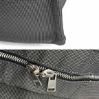 Hermes Her Line MM Tote Canvas Gray Silver Herline MM — view 7