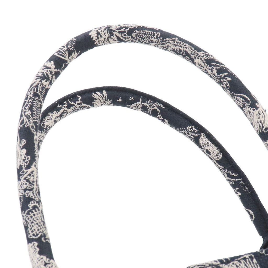 Dior Book Tote Reverse Toile de Jouy Canvas — view 8