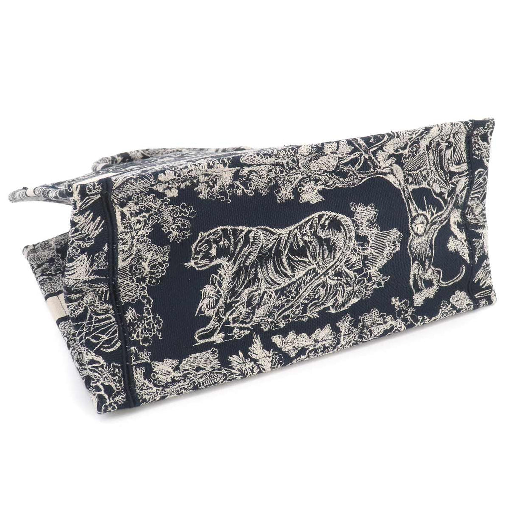 Dior Book Tote Reverse Toile de Jouy Canvas — view 4