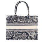 Dior Book Tote Reverse Toile de Jouy Canvas — view 2