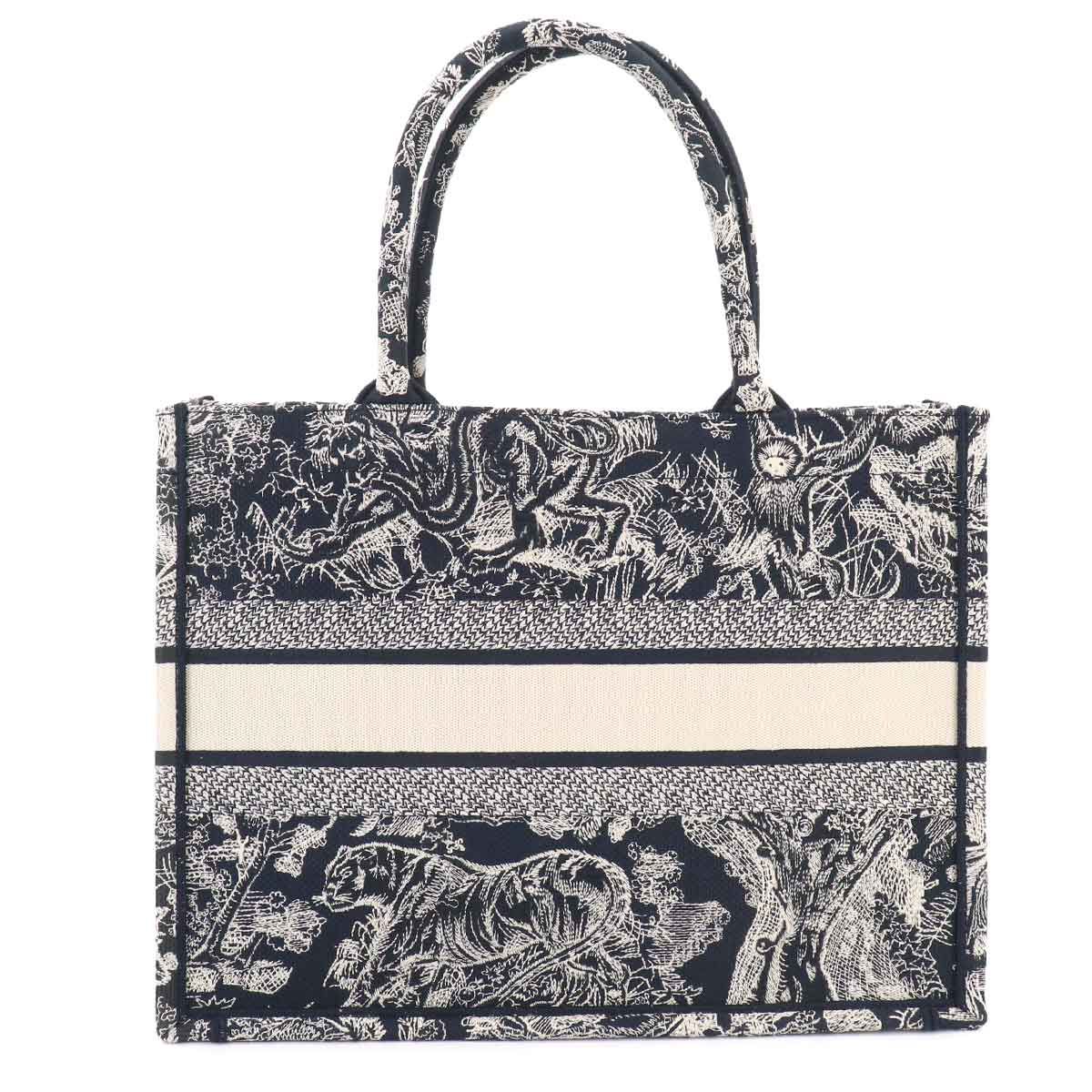 Dior Book Tote Reverse Toile de Jouy Canvas — view 2