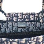 Dior Oblique Book Tote Canvas Navy — view 7