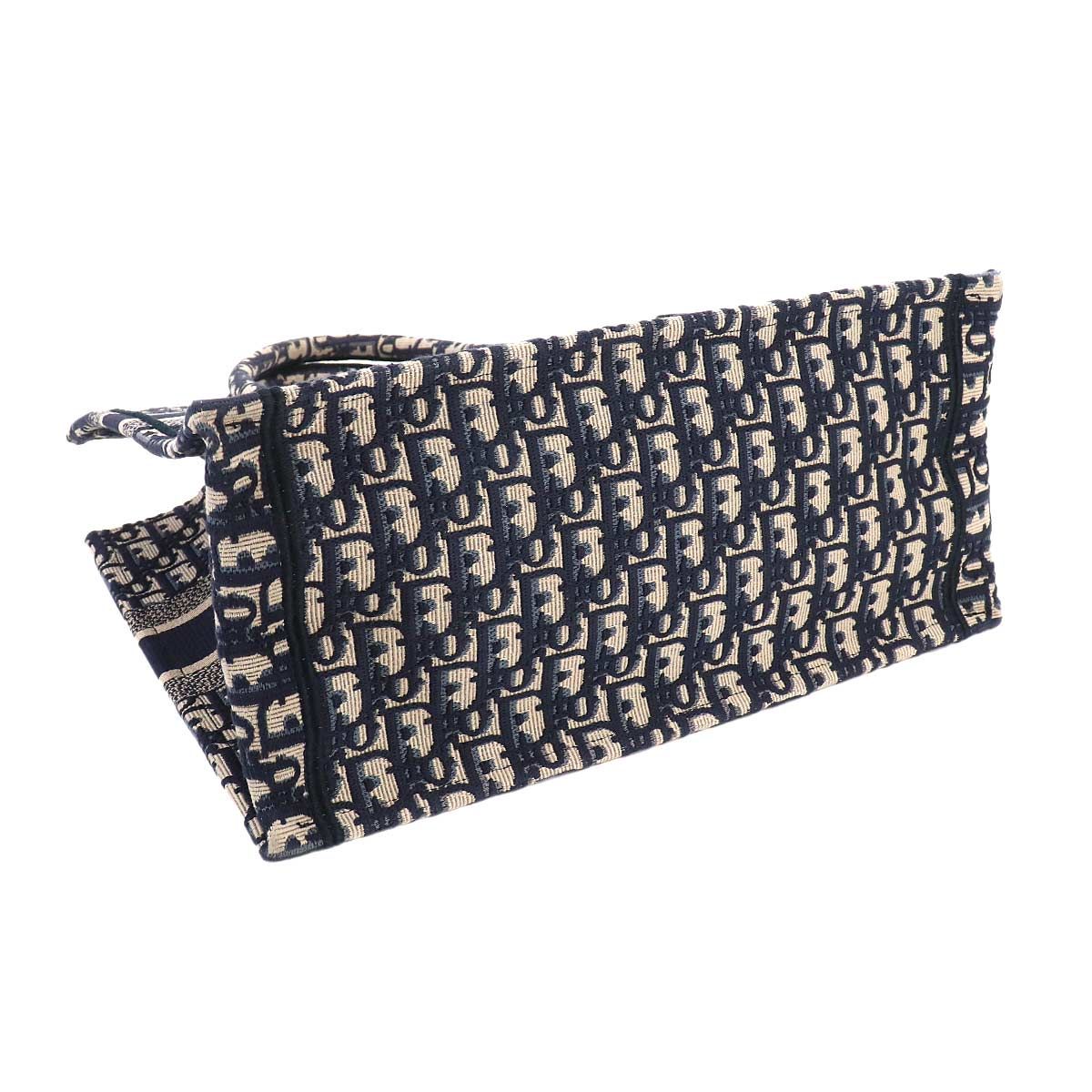 Dior Oblique Book Tote Canvas Navy — view 5