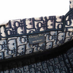Dior Oblique Book Tote Canvas Navy — view 7