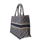 Dior Oblique Book Tote Canvas Navy — view 4