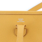 Hermes Evelyne TPM Shoulder Bag Epsom Soleil Silver — view 7