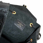 Louis Vuitton Monogram Empreinte Montsouris PM Backpack Leather Noir — view 6