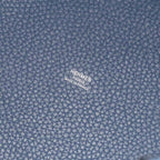 Hermes Picotin Lock MM Hand Bag Taurillon Clemence Blue Brighton Silver — view 7