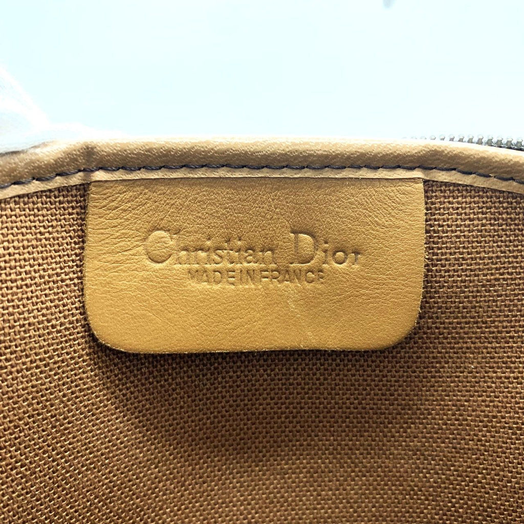 Dior Honeycomb Chain Shoulder Bag Brown — view 8
