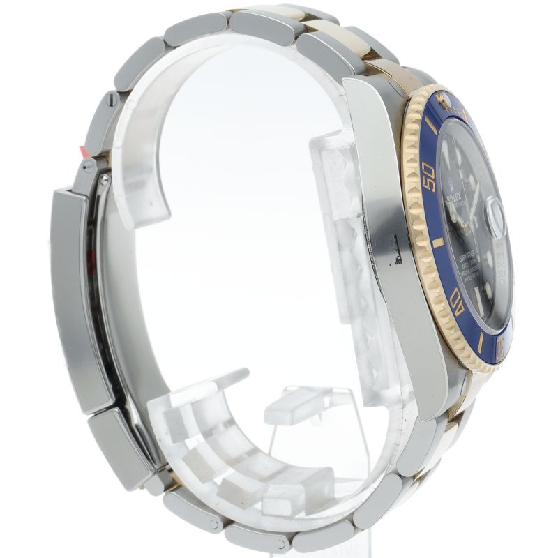 Rolex Submariner Date Watch Blue Box 18k Yellow Gold SS — view 4