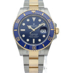 Rolex Submariner Date Watch Blue Box 18k Yellow Gold SS — view 2