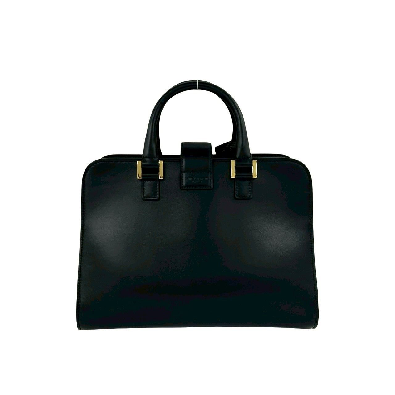 Saint Laurent Baby Cabas YSL Leather 2-Way Shoulder Bag Black — view 3