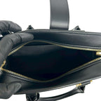 Saint Laurent Baby Cabas YSL Leather 2-Way Shoulder Bag Black — view 9