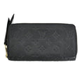 Louis Vuitton Portefeuille Cles Black Monogram Empreinte Wallet Leather