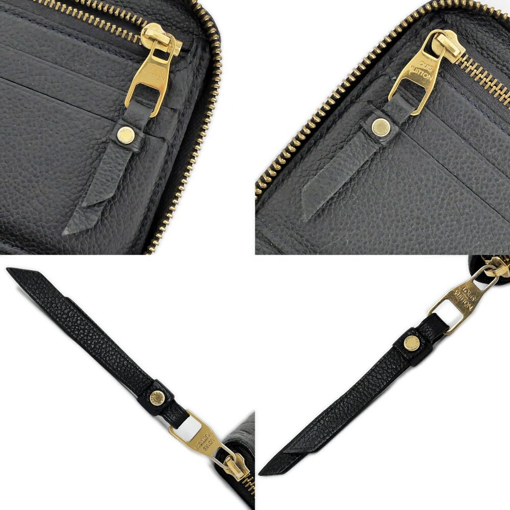 Louis Vuitton Portefeuille Cles Black Monogram Empreinte Wallet Leather — view 9