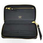 Louis Vuitton Portefeuille Cles Black Monogram Empreinte Wallet Leather — view 6