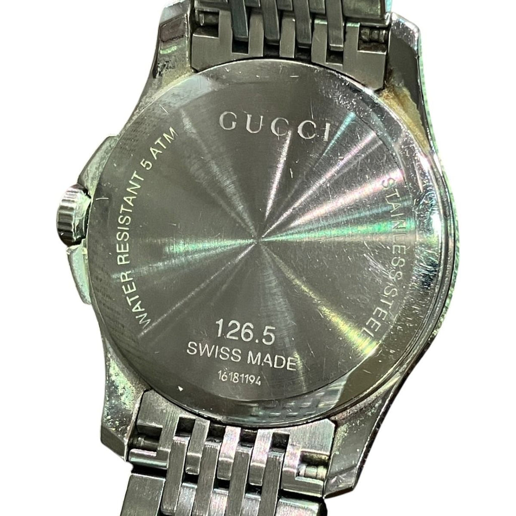 Gucci Timeless Watch SS Quartz White Dial 126.5 — view 5
