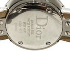 Dior Watch SS Leather Quartz White Shell Dial — view 5