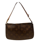 Louis Vuitton Pochette Monogram Handbag Canvas