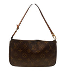 Louis Vuitton Pochette Monogram Handbag Canvas — view 2