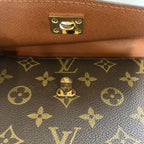 Louis Vuitton Malesherbes Monogram Handbag Canvas — view 8