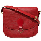 Louis Vuitton Saint Cloud Epi Shoulder Bag Leather