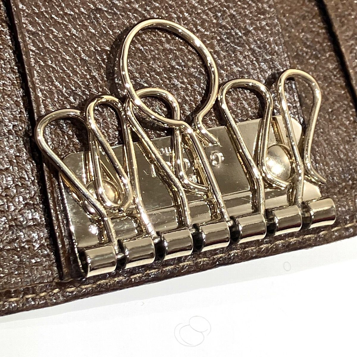 Gucci GG Canvas Key Case Key Holder — view 5